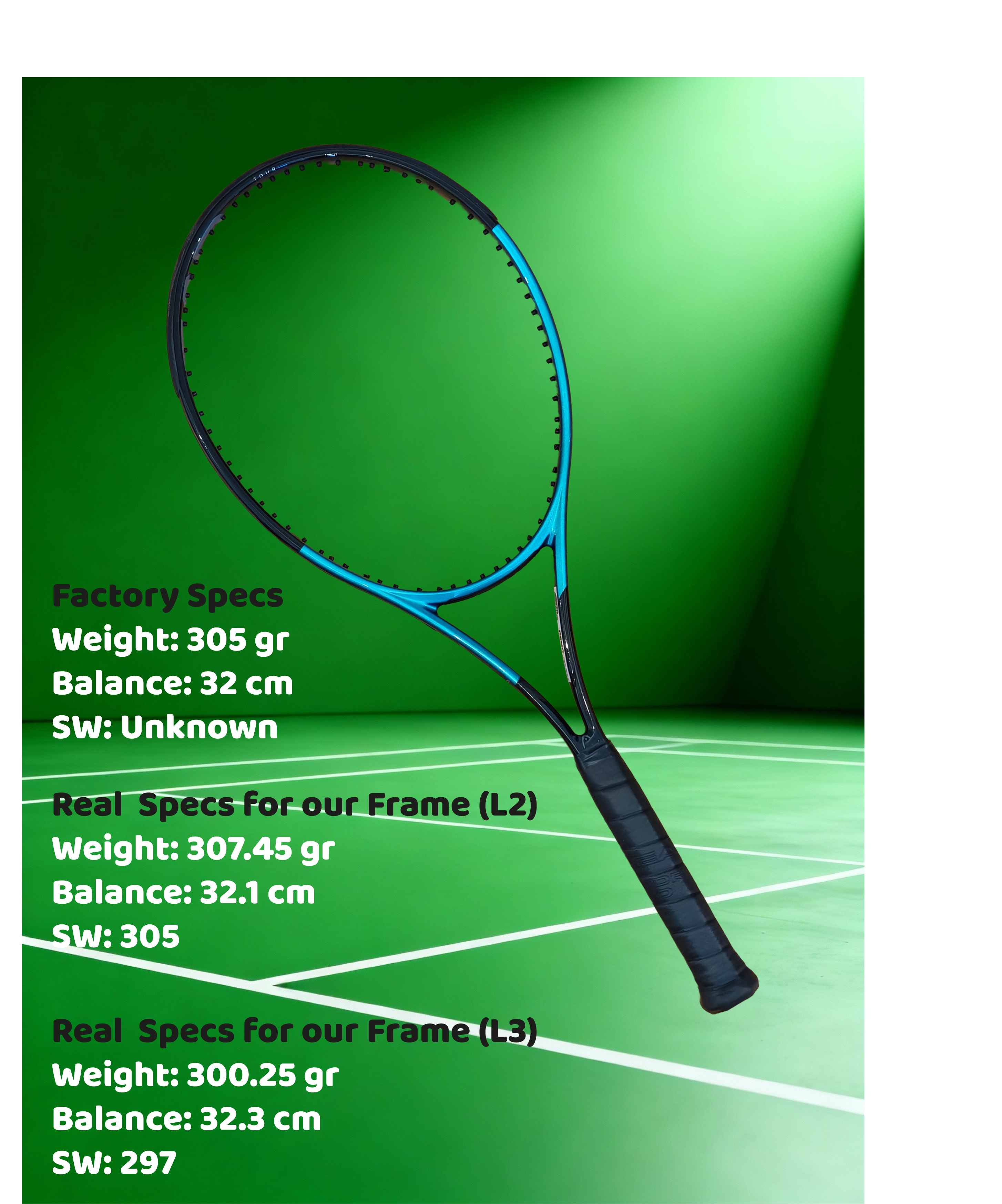 Demo Head Gravity Tour Auxetic 2.0 – Pro Tennis Stringer